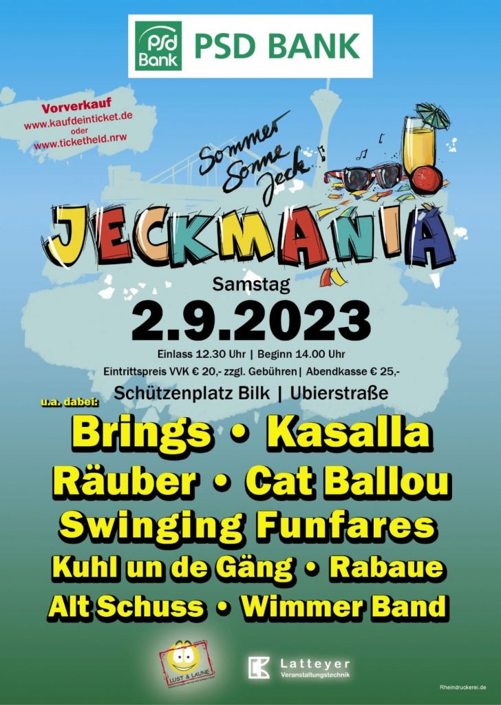 Jeckmania Plakat 2023